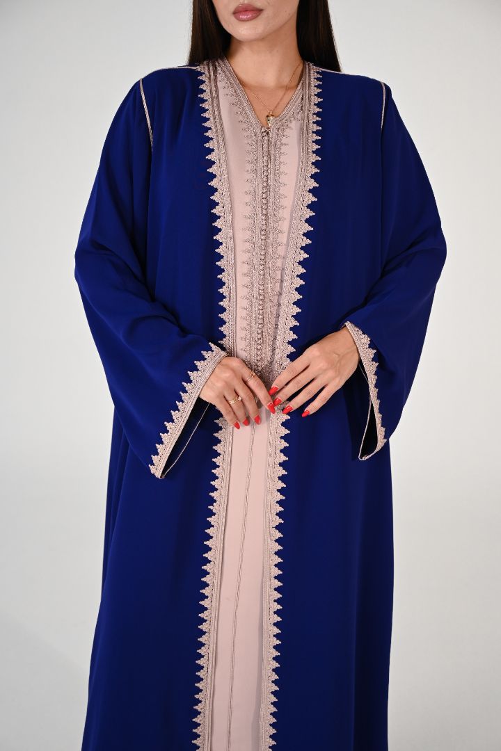 Indigo Moroccan Abaya