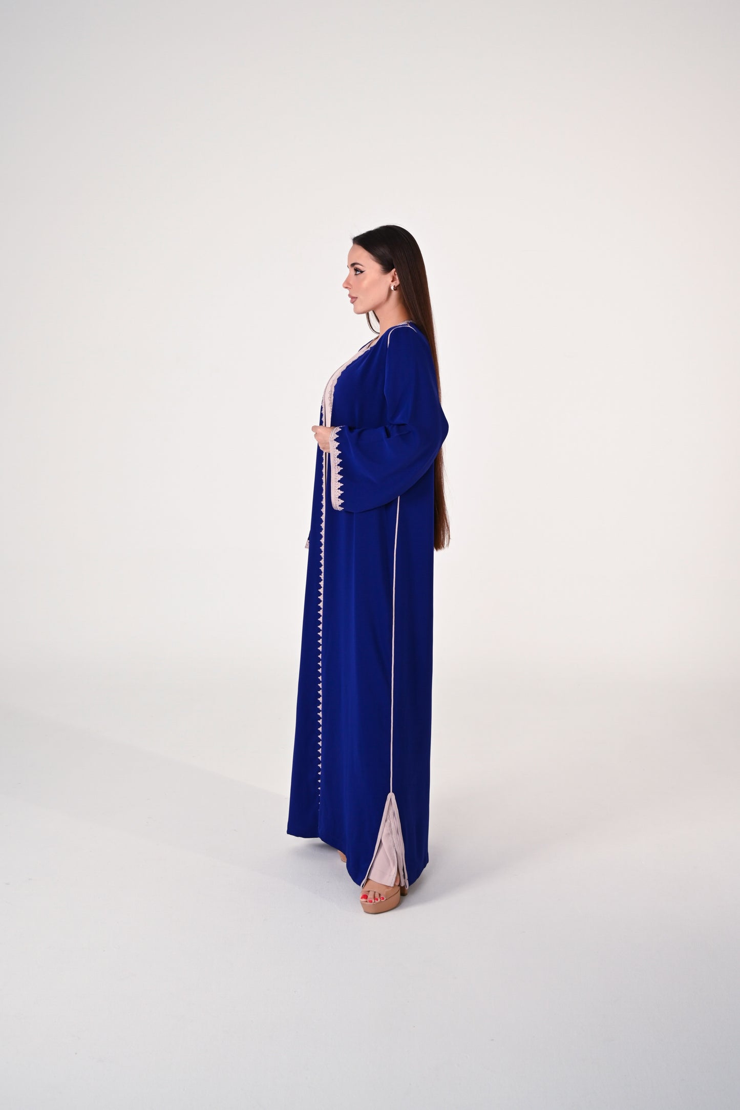 Indigo Moroccan Abaya