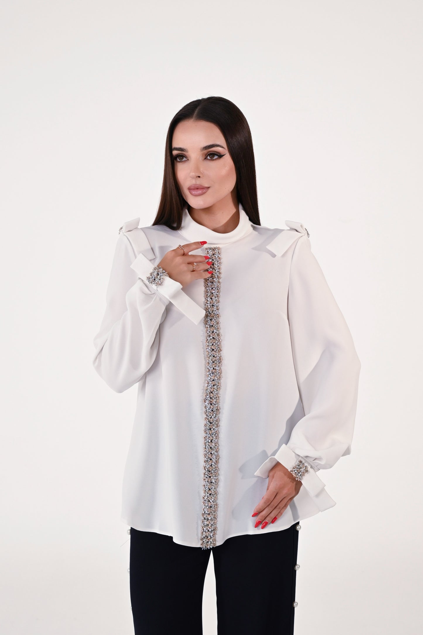 Classy Formal Tunic Top