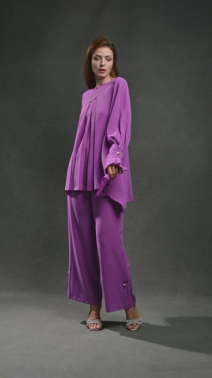 Tunic Sleeve Set (Magenta Purple)